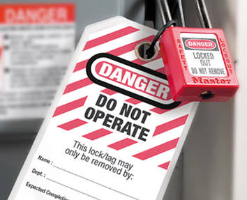 What is the Standard Lock Out Tag Out Procedure? lockout